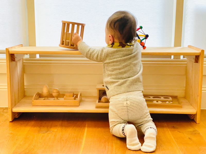 Montessori Shelf Australian Made Infant Toy Shelf 100(L) x 28(W) x 40(H)cm Best Seller Kids Furniture (Furniture Shipping)