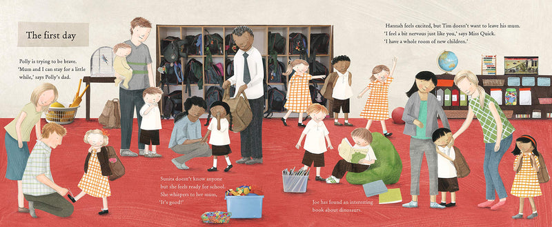 Starting School (Hardcover) Kids Book relates to Wellbeing, Inclusive, by Anna Walker and Jane Godwin, Australian Authors