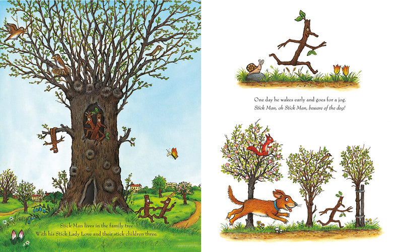 Stick Man: A Christmas Story (Paperback) Christmas Range