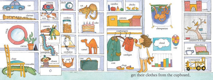 Alison Lester's ABC (Board Book) by Alison Lester Early Literacy Kids Book Baby Gifts Idea Australian Authors