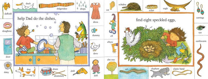 Alison Lester's ABC (Board Book) by Alison Lester Early Literacy Kids Book Baby Gifts Idea Australian Authors