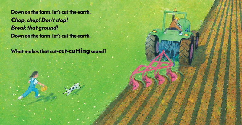 Tractor (Board Book) by Sally Sutton, Brian Lovelock Kids Picture Book