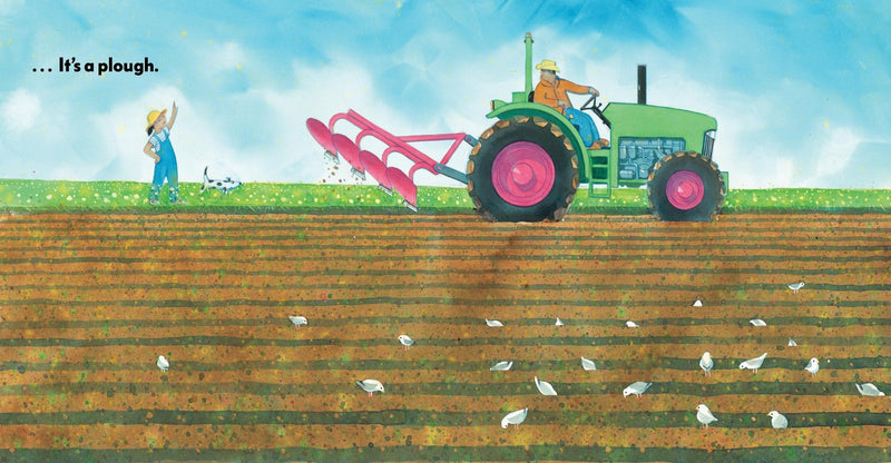 Tractor (Board Book) by Sally Sutton, Brian Lovelock Kids Picture Book