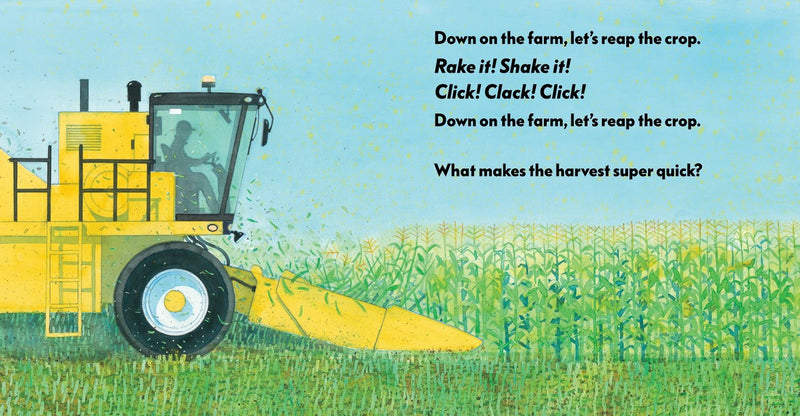 Tractor (Board Book) by Sally Sutton, Brian Lovelock Kids Picture Book