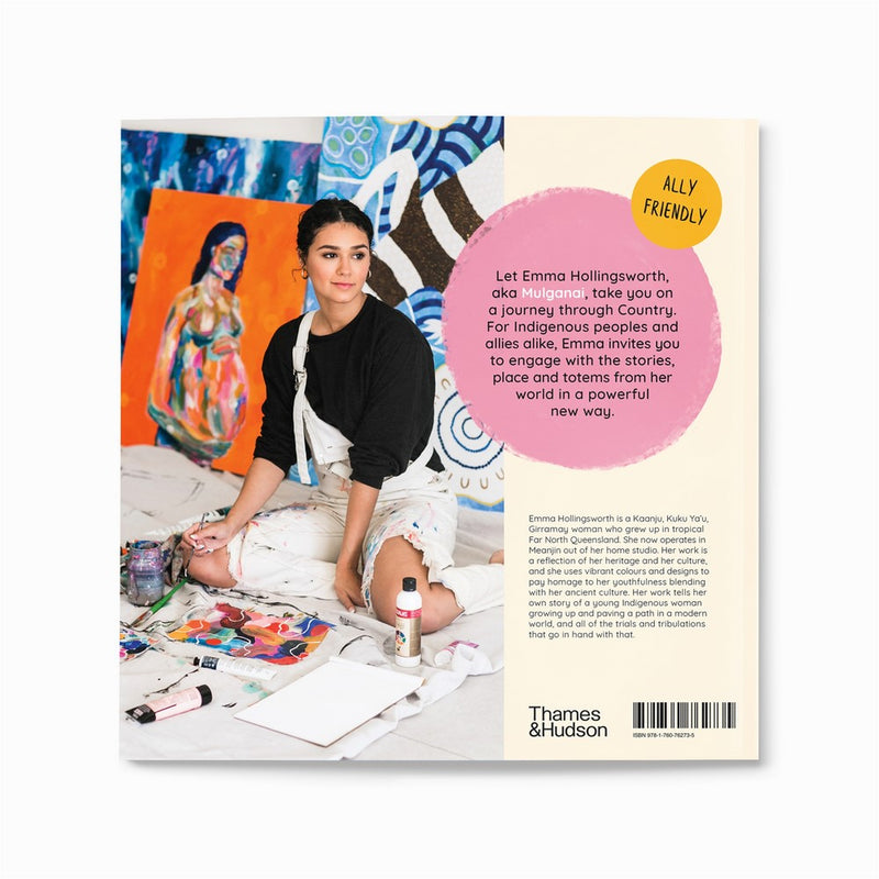 Mulganai: A First Nations Colouring Book (Paperback) by Emma Hollingsworth Activity Book Australian Authors Art and craft for kids 3yrs+