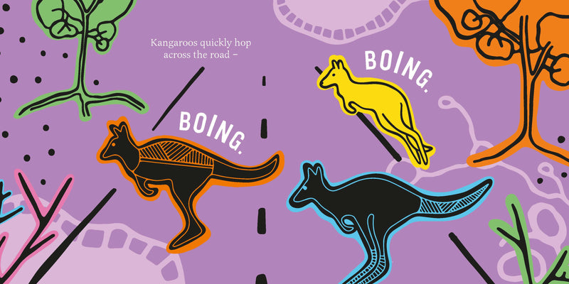 Sounds All Around Us (Board Book, Interactive Book) by Ryhia Dank: The sound of Australia, First Nations Kids Book Australian Animals Australian Authors