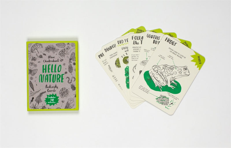 Hello Nature Activity Cards-Gifting Idea for 8yrs+