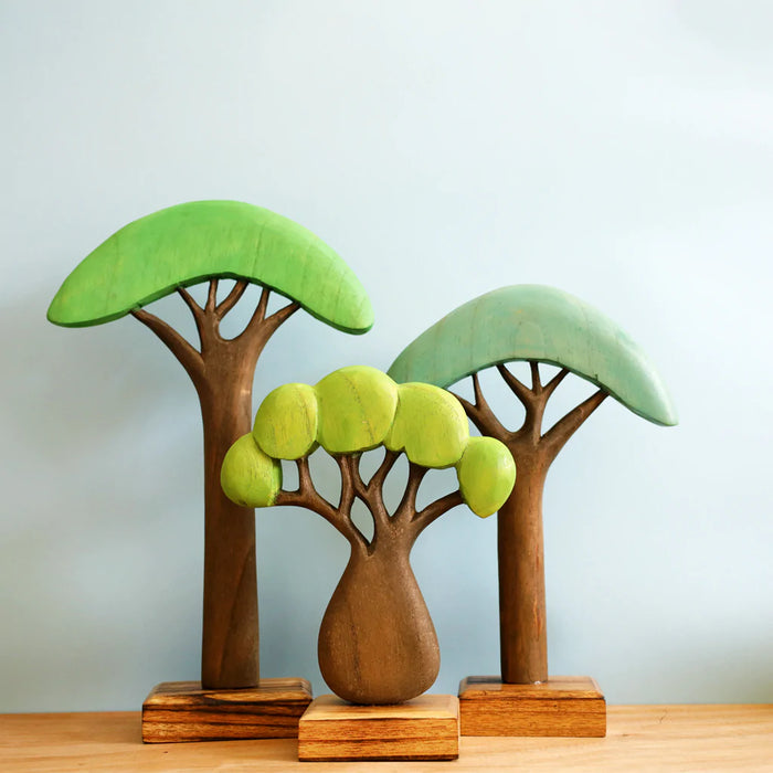 Papoose African Trees Set of 3