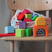 Grimm’s 60 Colored Geo-Blocks 12m+ - My Playroom 