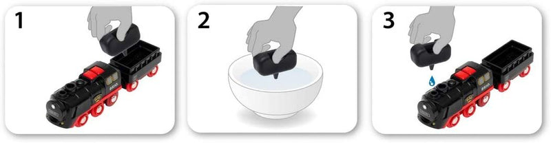 BRIO Battery Operated Steaming Train Toy Train 3yrs+