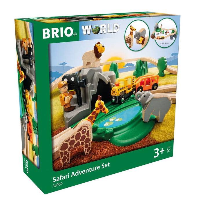 BRIO Safari Adventure Set 26 Pcs 3yrs+