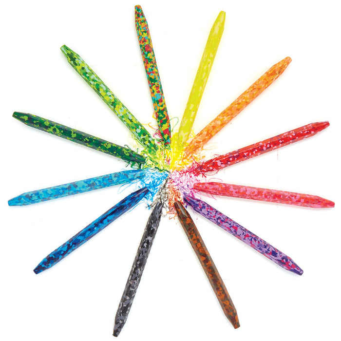 Kid Made Modern Confetti Crayons Set of 12 3yrs+