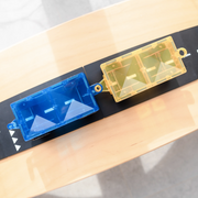 Magnetic Tiles Connetix Tiles Rainbow Car Base Pack 2 Piece 3yrs+