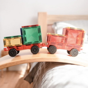 Magnetic Tiles Connetix Tiles Rainbow Car Pack 24 Piece 3yrs+