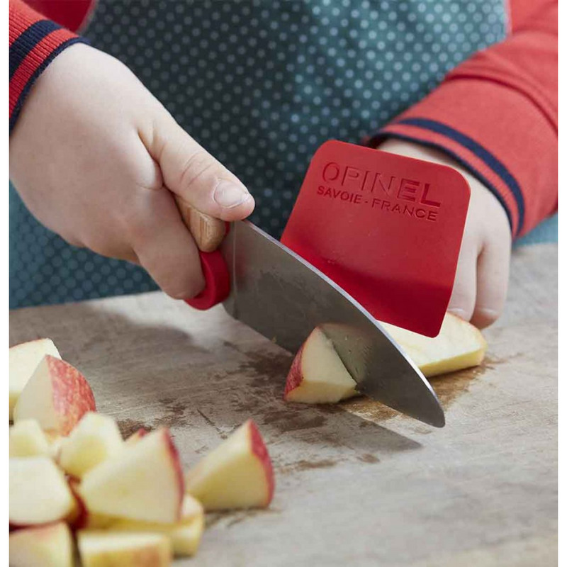 Opinel Le Petit Chef Knife and Finger Protector Set Montessori Practical Life Materials Best Seller 7yrs+
