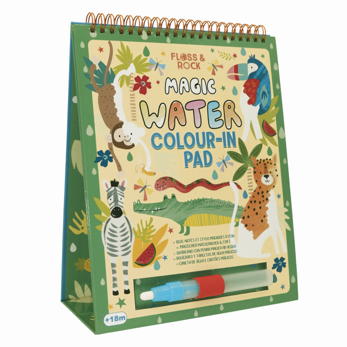 Water Colouring Magic Flip Book - Jungle 18m+