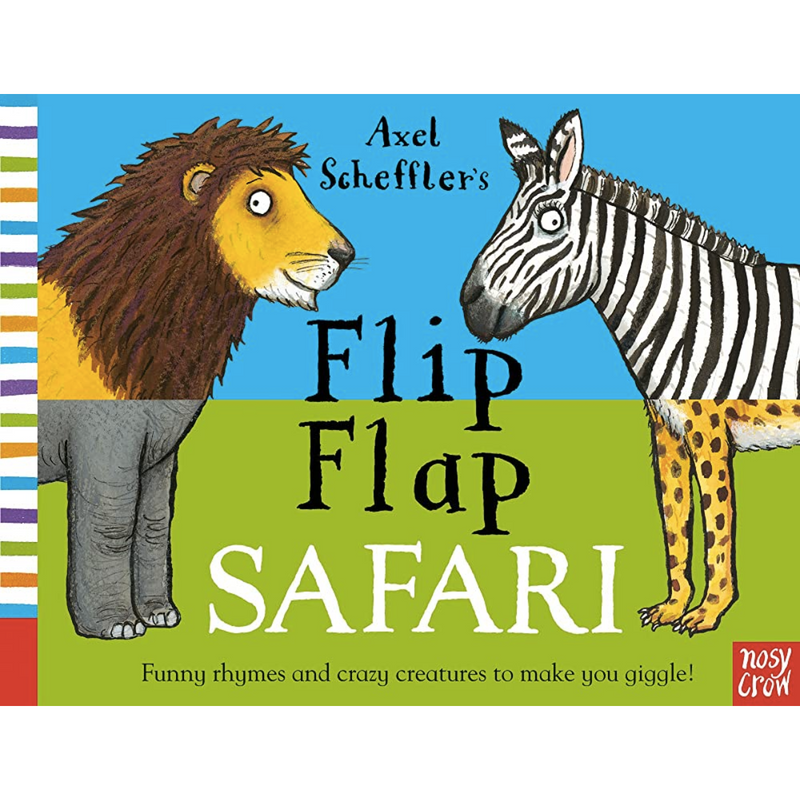 Flip Flap Safari Book by Axel Scheffler (Hardcover): Animals Safari Kids Interactive Book