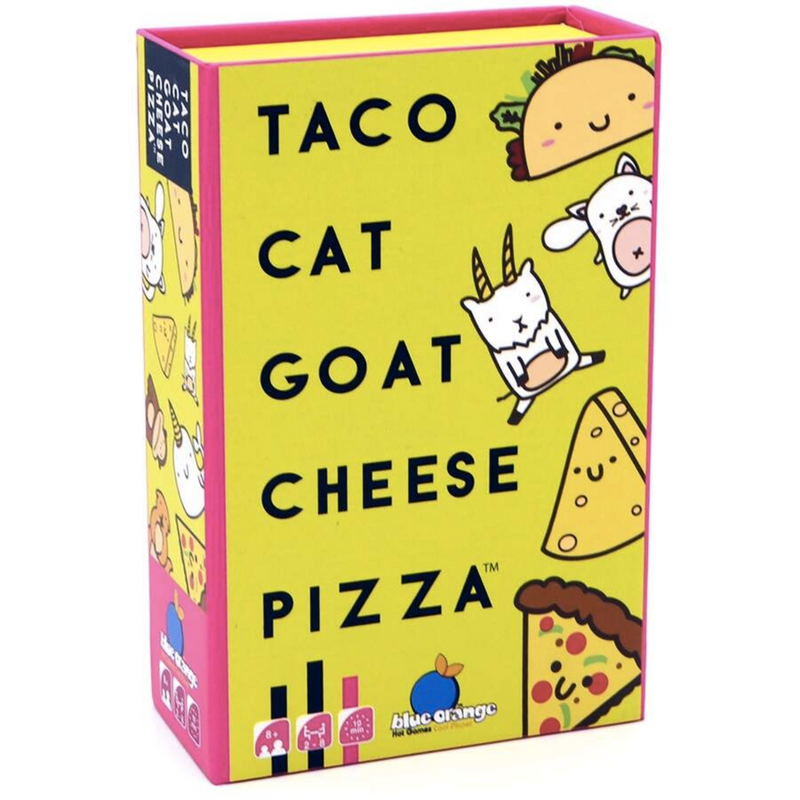 Taco Cat Goat Cheese Pizza Card Games for kids 8yrs+