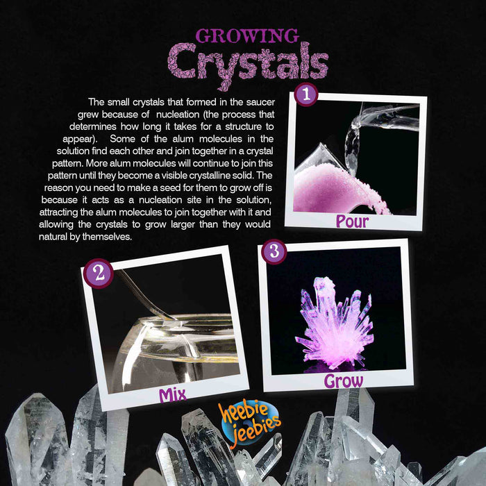 Growing Crystals Science Test Tube Each by Heebie Jeebies 5yr+