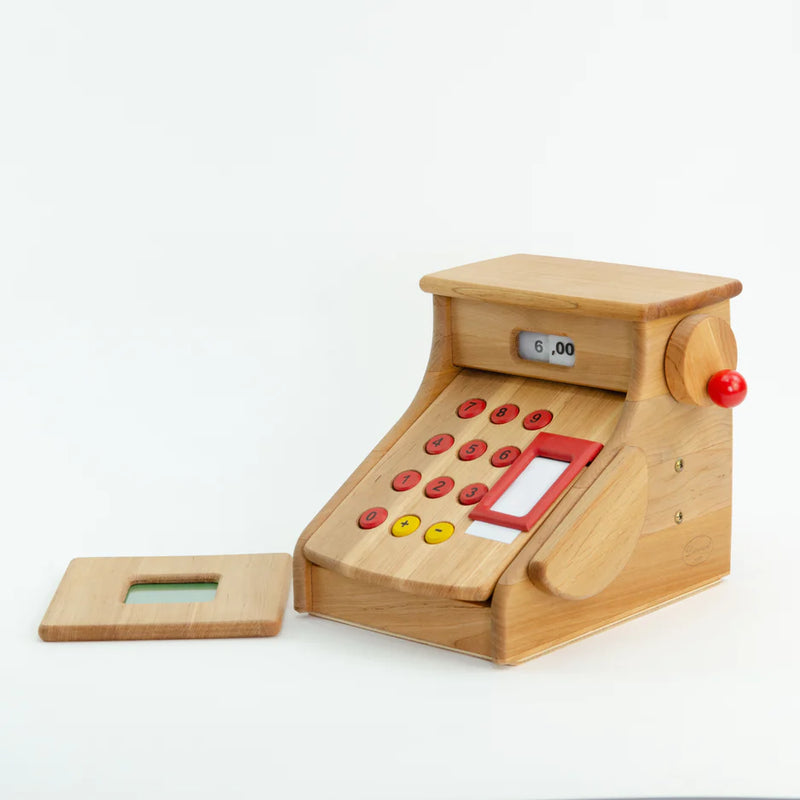 Drewart Cash Register Play Shops Wooden Toys 3yrs+