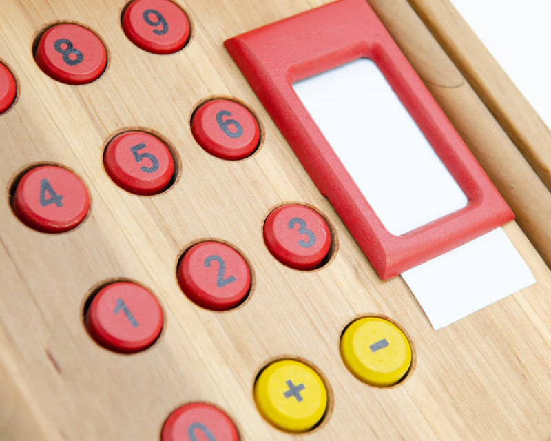 Drewart Cash Register Play Shops Wooden Toys 3yrs+