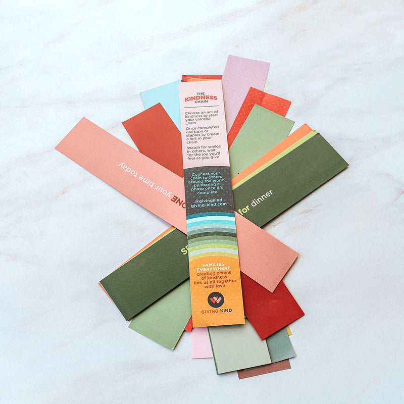 The Kindness Chain Mindfulness Activity for Kids 4yrs+