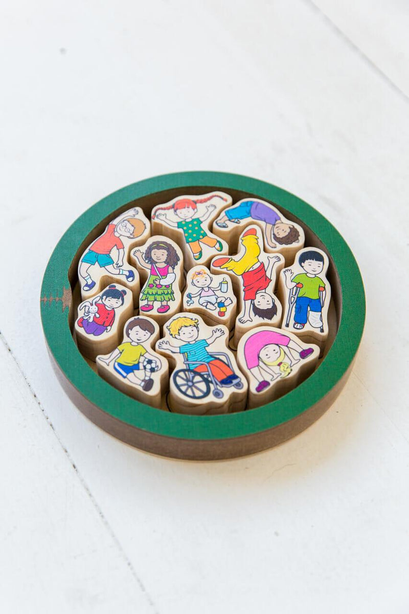 The Freckled Frog The Inclusion Puzzle 3yrs+ - My Playroom 