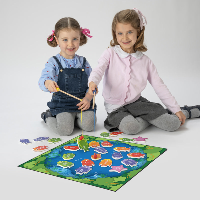 Fishing For Numbers Game By Knowledge Builder Math Range Early Math STEM Toys for Kids Cognitive Motor Skills Best Seller 4yrs+