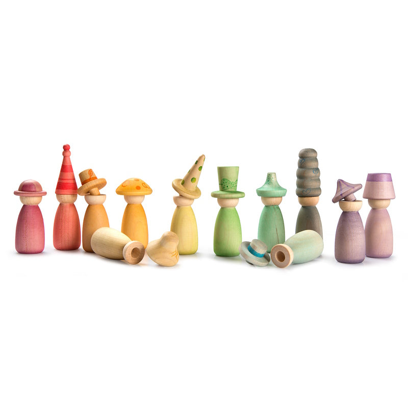 Grapat FANCY NINS 木製 知育玩具 Grapat Fancy Nins 12pc Toddler Toys Best Seller 18m+ — My Playroom