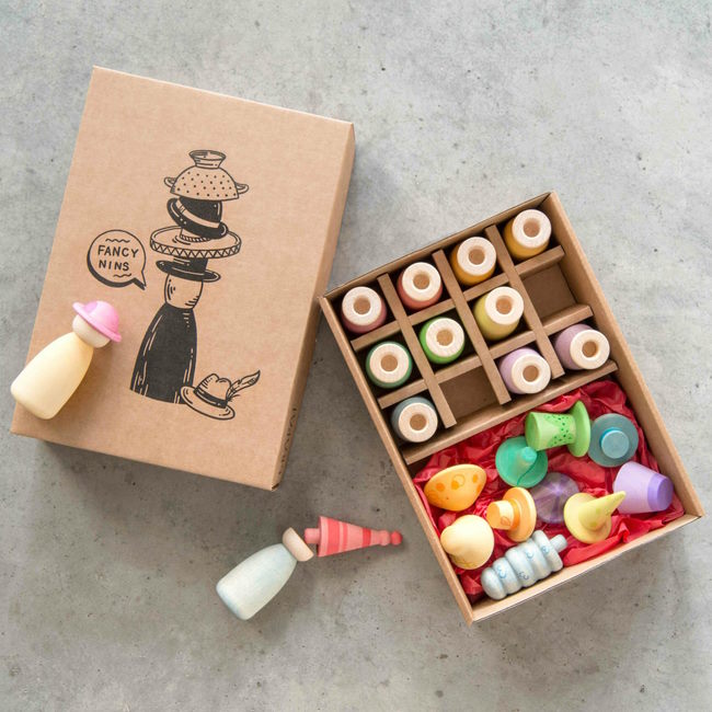 Grapat Fancy Nins 12pc Toddler Toys Best Seller 18m+