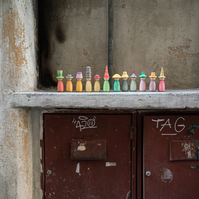 Grapat Fancy Nins 12pc Toddler Toys Best Seller 18m+