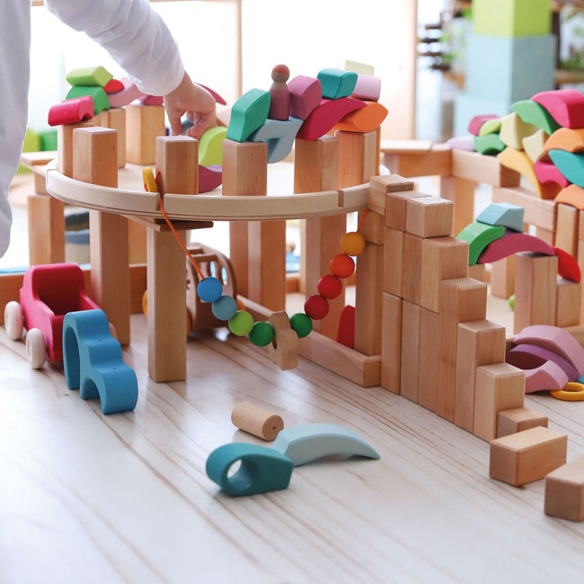 Grimm's Building Blocks Set Lara 3yrs+
