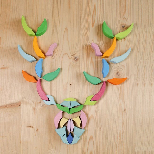 Grimm's Building Blocks Set Lara 3yrs+