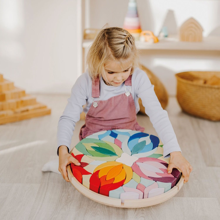 Grimm's Building Blocks Set Lara 3yrs+