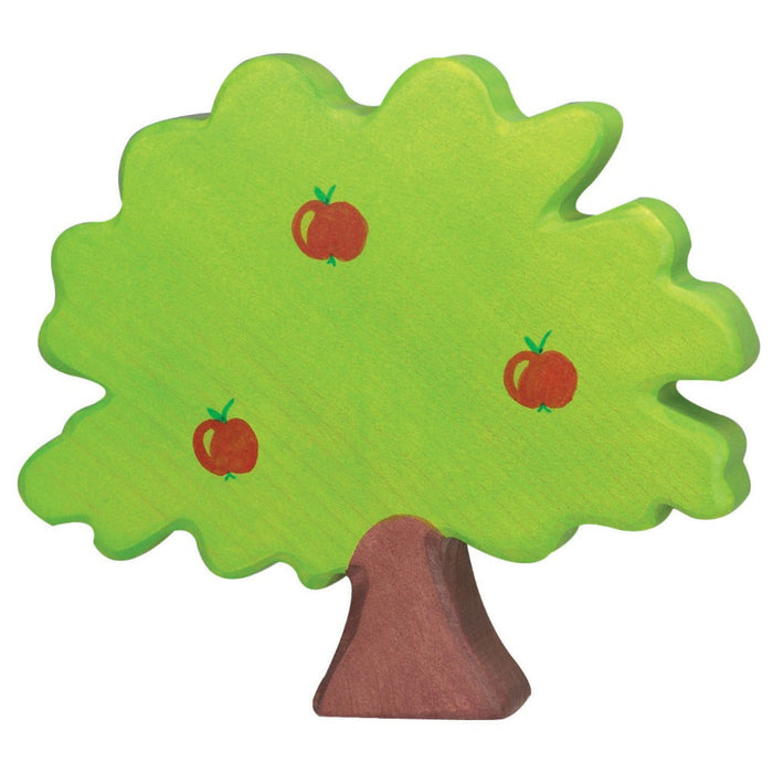 Holztiger Apple Tree Wooden Tree Figurine