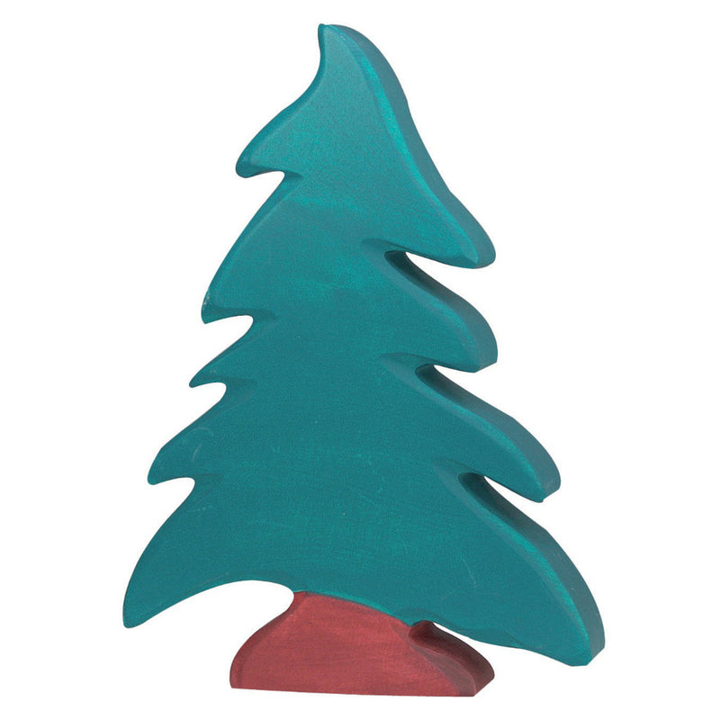 Holztiger Conifer Christmas Wooden Woodland and Meadow Tree Figurine Christmas Range