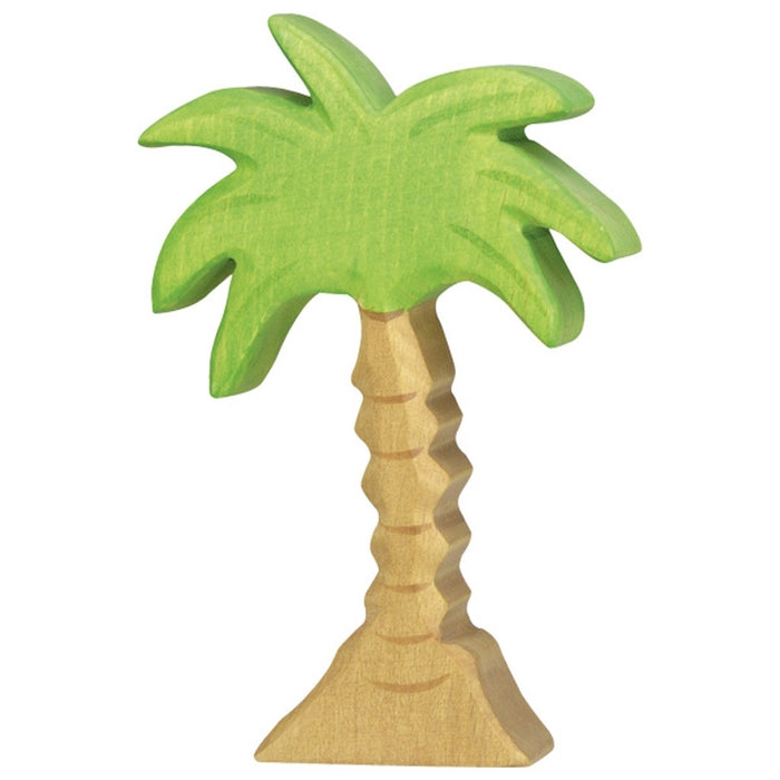 Holztiger Palm Tree Medium Wooden Tree Figurine