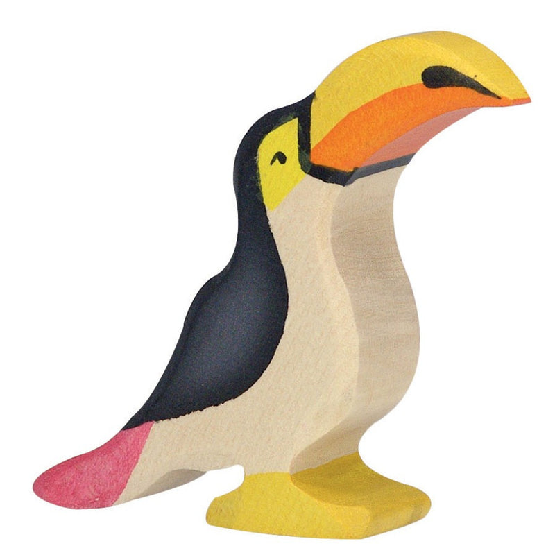 Holztiger Toucan Wooden Animals Woodland & Meadow Animal 3yrs+