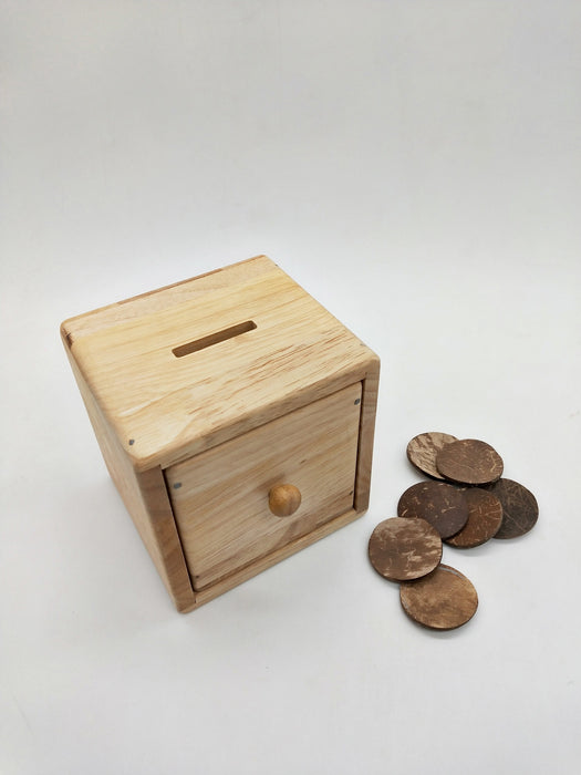 Qtoys Montessori Disc Posting Box 2yrs+
