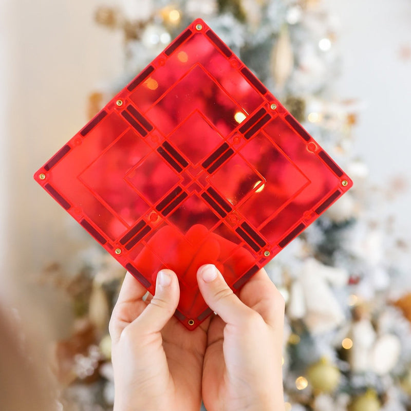 Learn and Grow Toys Magnetic Tiles 110pc Builders Pack Best Seller 3yrs+