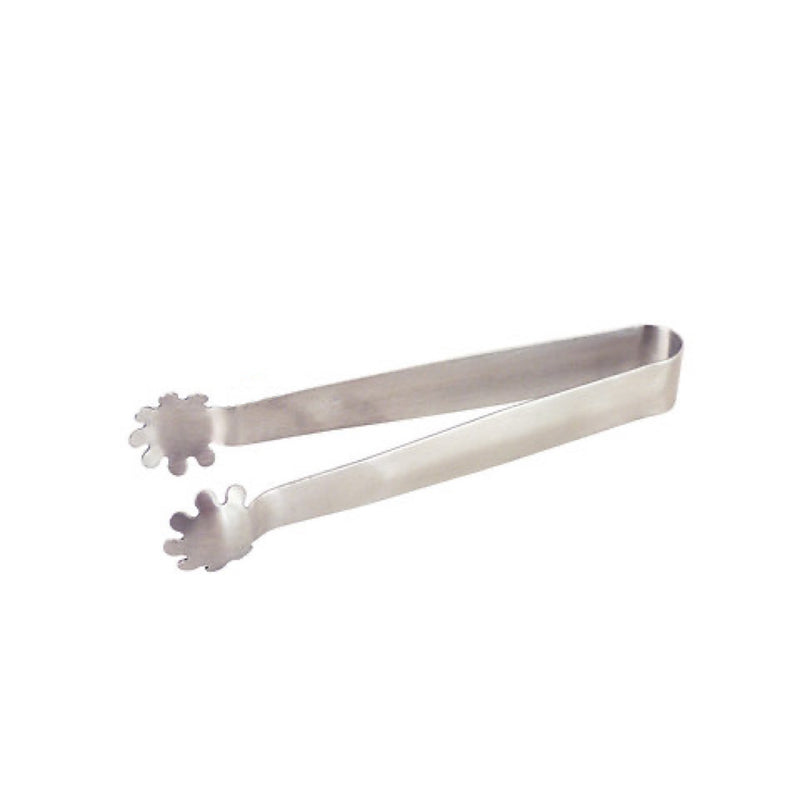 Montessori Mini Stainless Steel Tongs for Toddlers Round Petal Head 9cm Practical Life Materials