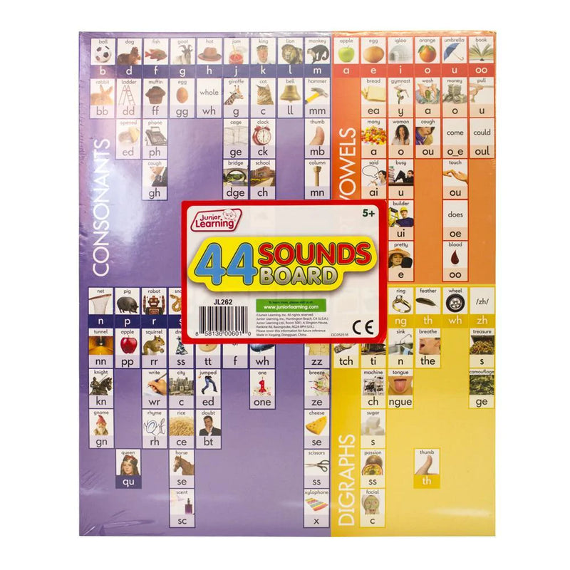 44 Sound Board By Junior Learning Early Literacy Phonics Cognitive Language Best Seller 5yrs+