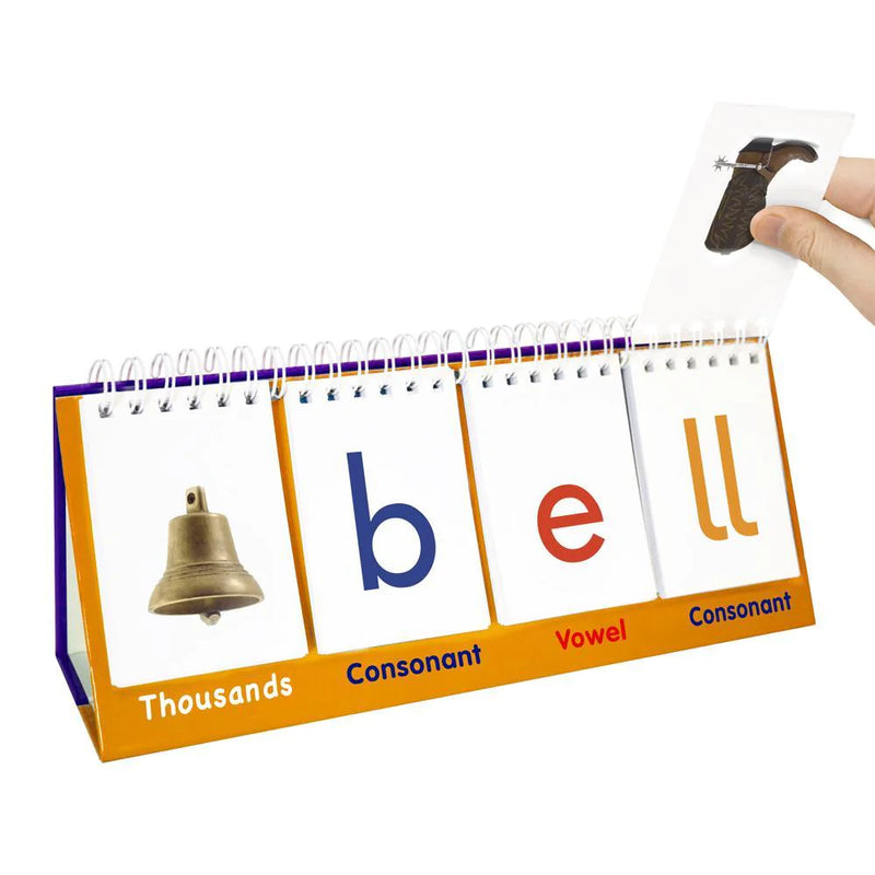 Spelling Flips CVC Words Short and Long Vowels By Junior Learning Early Literacy Phonics Cognitive Language 4yrs+