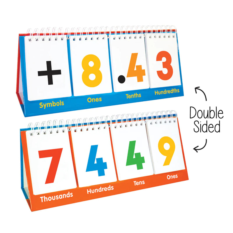 Place Value Flips By Junior Learning Early Math Cognitive STEM Toys 4yrs+
