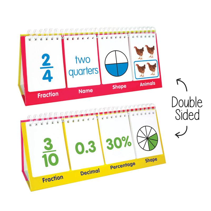 Fraction Flip By Junior Learning Early Math Cognitive STEM Toys 6yrs+