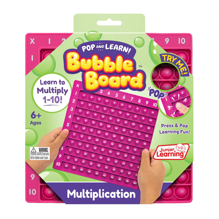Multiplication Bubble Board 7yrs+ - My Playroom 