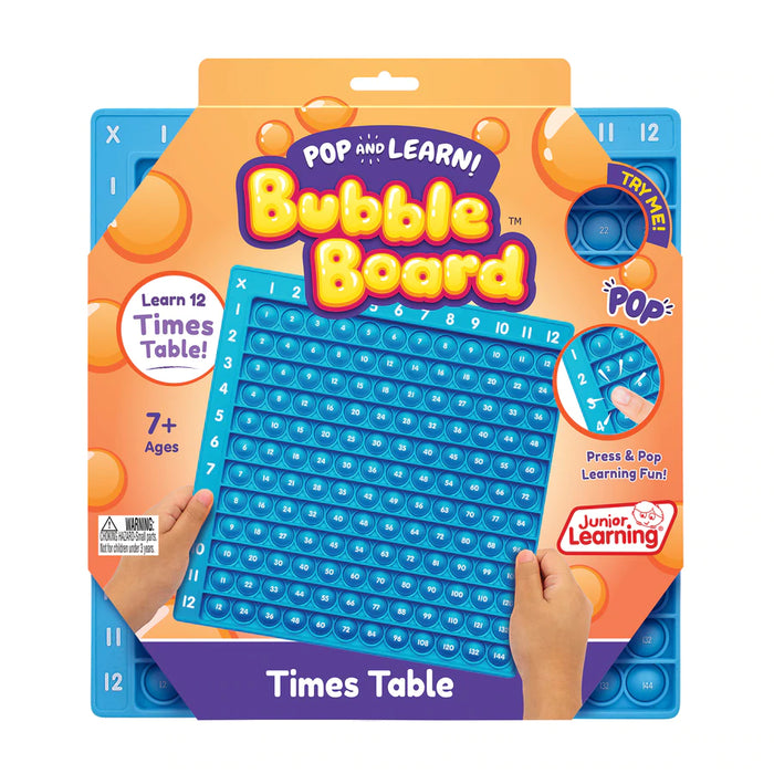 Times Table Bubble Board 7yrs+ - My Playroom 