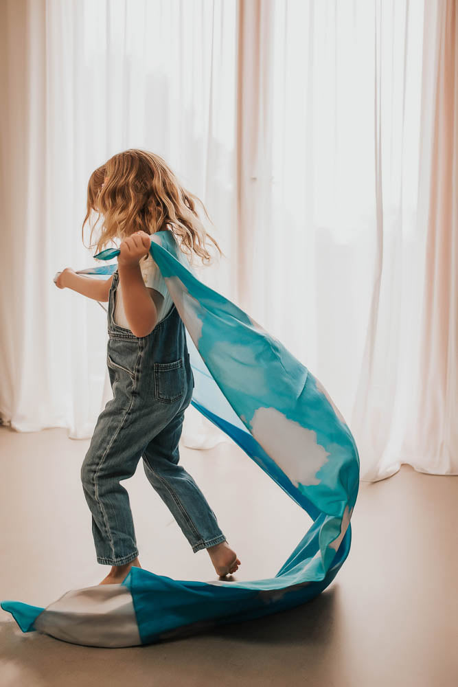 Play Silks by Play Silkies Australia Jumbo Silks Cloud 0m+