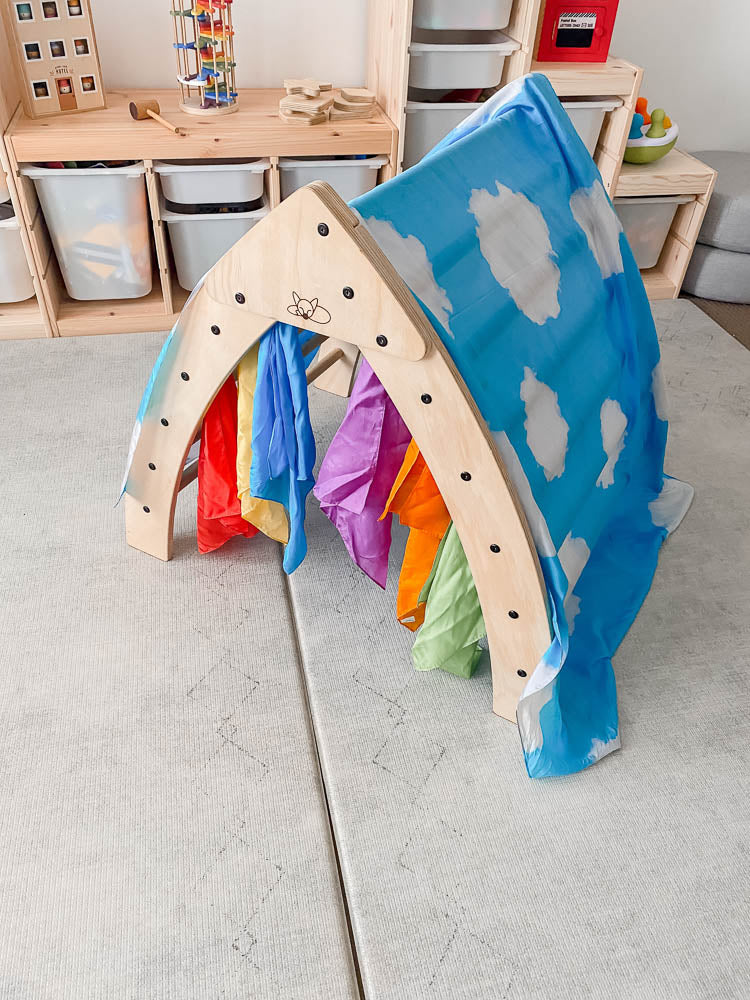 Play Silks by Play Silkies Australia Jumbo Silks Cloud 0m+