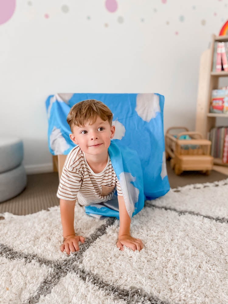 Play Silks by Play Silkies Australia Jumbo Silks Cloud 0m+